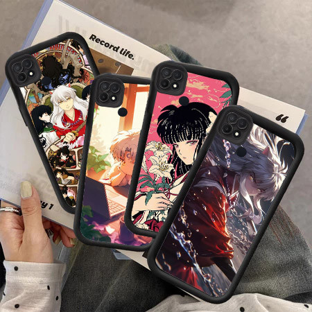 RK47 InuYasha Hp ชุบสําหรับ Xiaomi Redmi หมายเหตุ POCO C65 X5 A2 7 13T 12 3 M3 14 9T F5 13C A1 6A 14