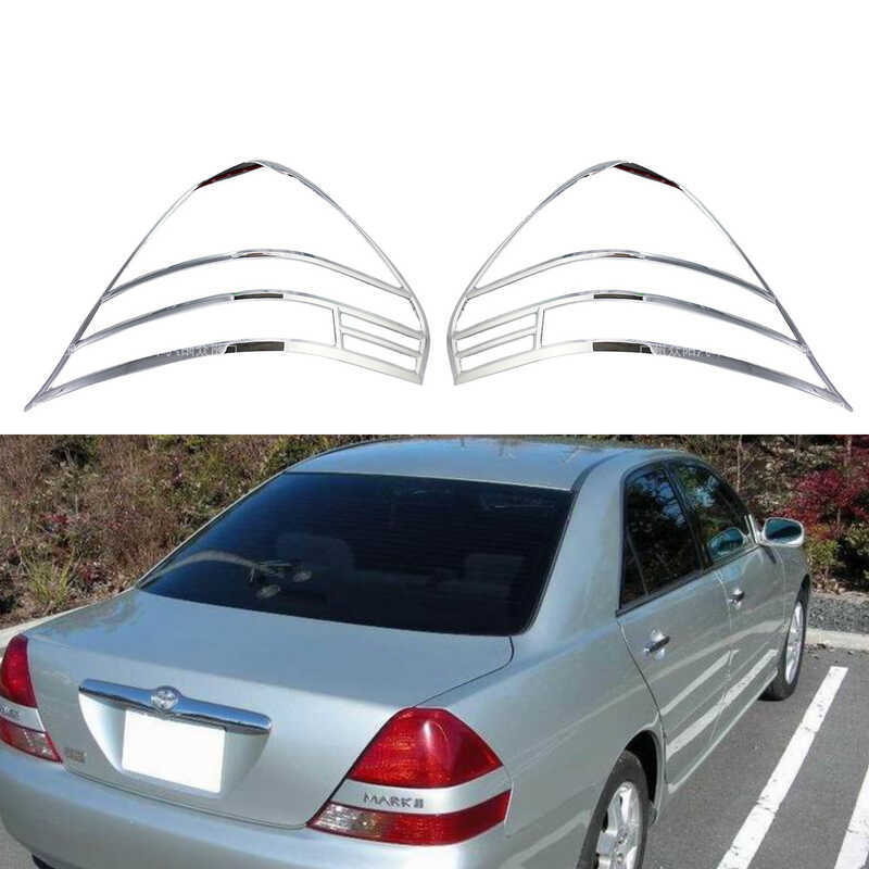 เหมาะสําหรับ MARK MARK II GX110 โคมไฟด้านหลัง JZX110 ไฟท้ายกรอบดัดแปลงด้านหลังโคมไฟกรอบElectroplatin