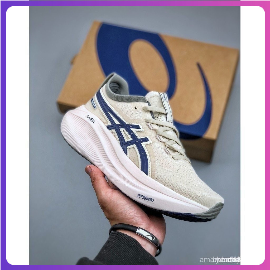 [การประกันคุณภาพ] GEL-NIMBUS 27 รองเท้าวิ่งที่มีเสถียรภาพ d4e