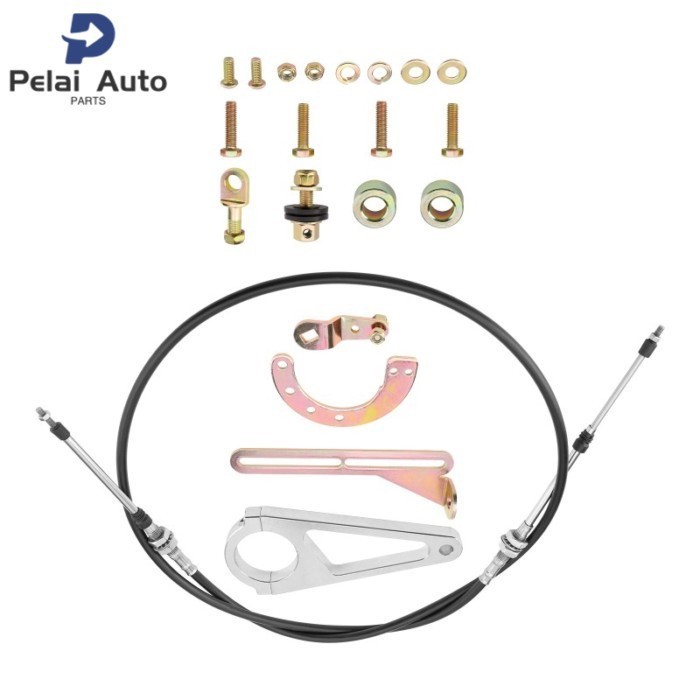ACA-1804 2" Transmission Cable Column Shift Linkage Kit For GM TH350 TH400 700R4 TH200 4L60 2004R 4