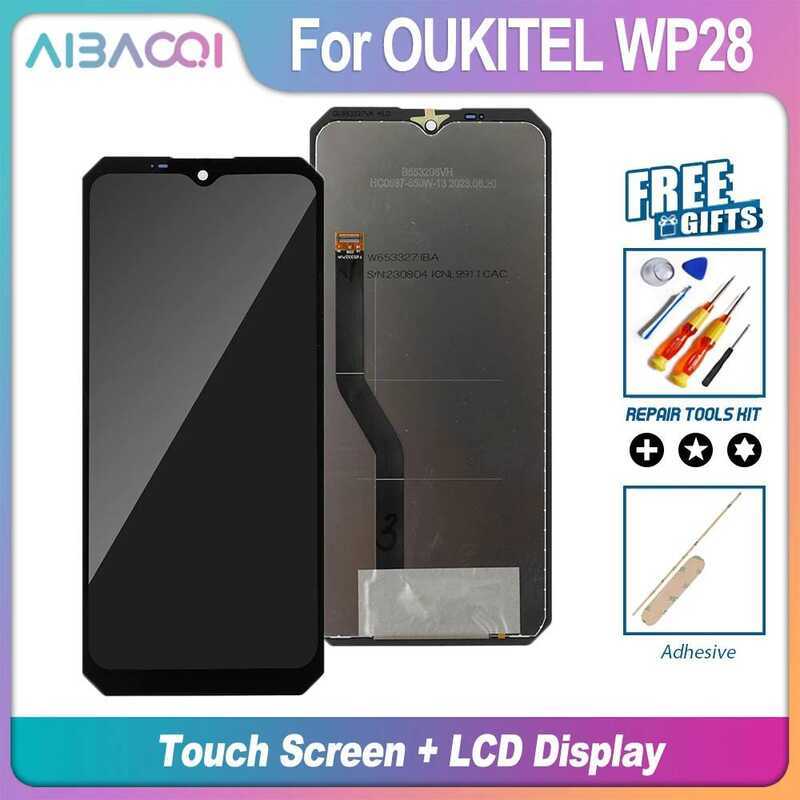 AiBaoQi ใหม่เอี่ยมสำหรับ OUKITEL WP22 WP23 WP23 Pro หน้าจอสัมผัส + ชุดจอแสดงผล LCD สำหรับเปลี่ยน OUK