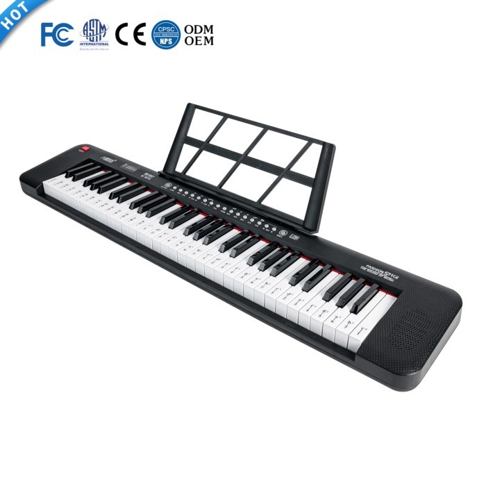 61 Keys Electronic Organ Keyboard Sustain Chord Function Piano Instrument Music Keyboard Dual Keybo