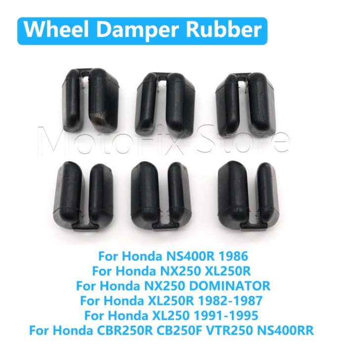 For Honda CBR250R CB250F NX250 DOMINATOR XL250R XL250 NS400 R RR Motorcycle Hub Sprocket Damper Rea