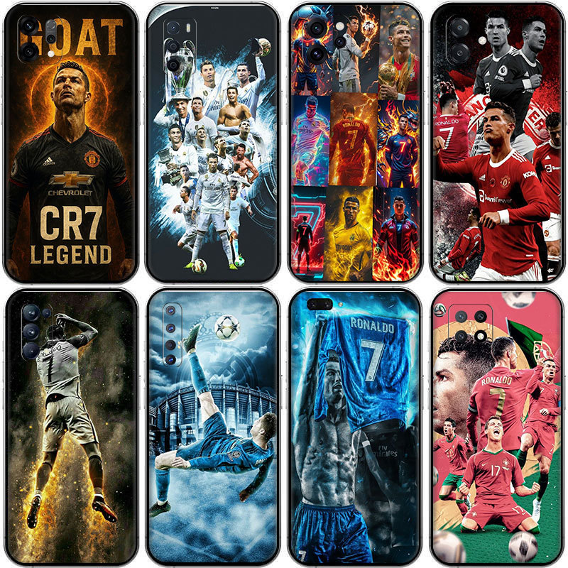 ฟุตบอลStar CR7 Cristiano Ronaldo ^FC4 สําหรับOPPO A57E A58X A59 F1s A60 A74 A76 A77 F3 A78 A79 ความเ