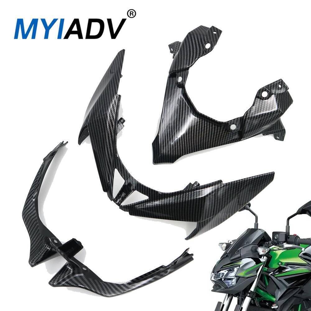 KAWASAKI สําหรับคาวาซากิ Z 650 Z650 2021 2022 2023 2024รถจักรยานยนต์ด้านหน้าจมูกไฟหน้า ฉ กําลังออกอา