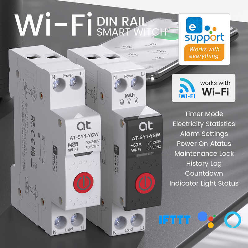 Yiweilian evlink สมาร์ท WIFI รีโมทคอนโทรลสวิทช์รีโมทคอนโทรล Street Light โฆษณาปั๊มน้ํา 220V Hollow