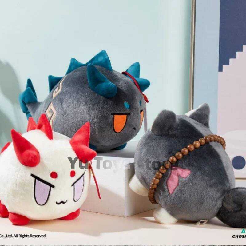 al Available Arknights Plush Dolls Saga Dusk Nian Ling Ver. Dragon Bubble Soft Stuffed Plushie Doll