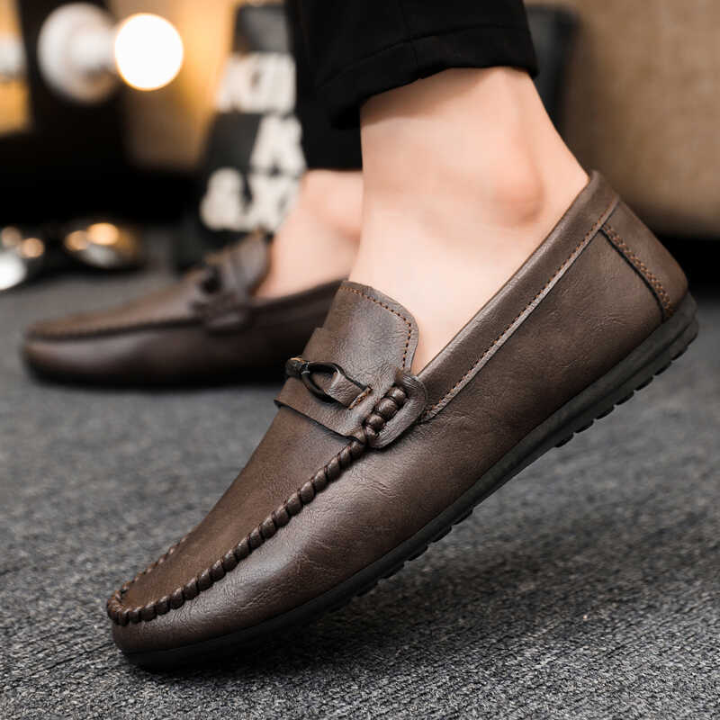 Shoes Boat Shoes Men Sneakers New Fashion Driving Shoes Walking Casual Loafers Male Sneakers Shoes