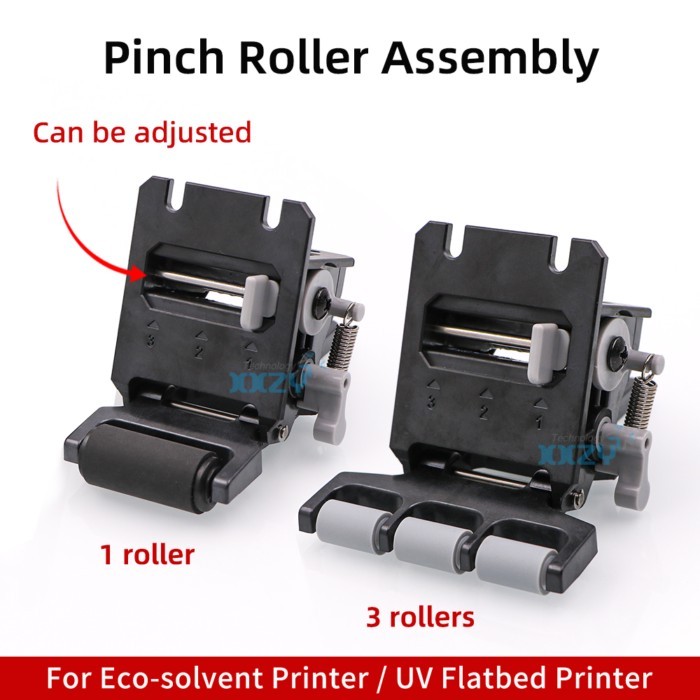 Eco Solvent Printer Adjustable Pinch Roller Assembly for Allwin Inkjet Printer Press Wheel Spare Pa