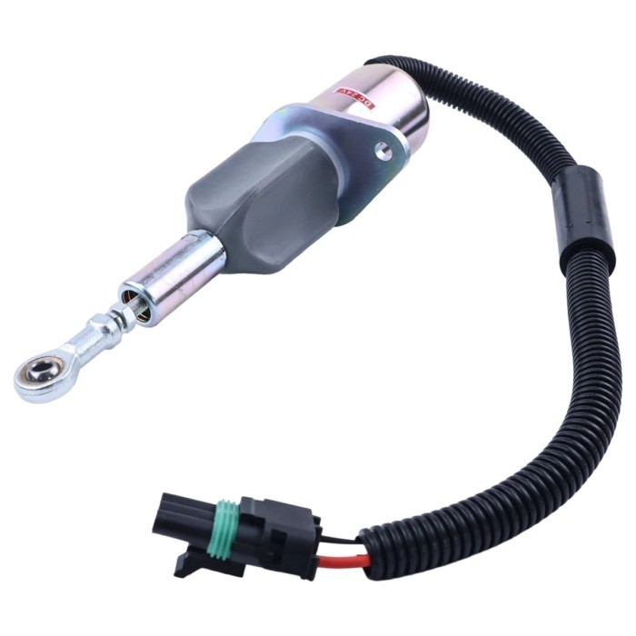 Fuel Shutoff Solenoid RE504223 For John Deere Engine 7.6L 6076 8.1L 6081 653E 762B