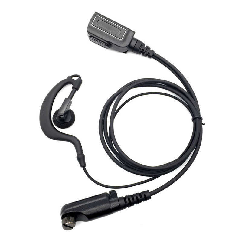 ▥ Walkie Talkie Earhook Mic Earpiece Headset For HYT Hytera Pd600 Pd680 Pd682 Pd685 X1p X1e Pd6