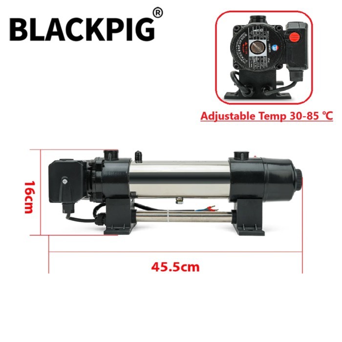 AC220V 2KW 3KW Diesel Engine Heater Adjustable Temperature Circulating Coolant Water Heater Electri