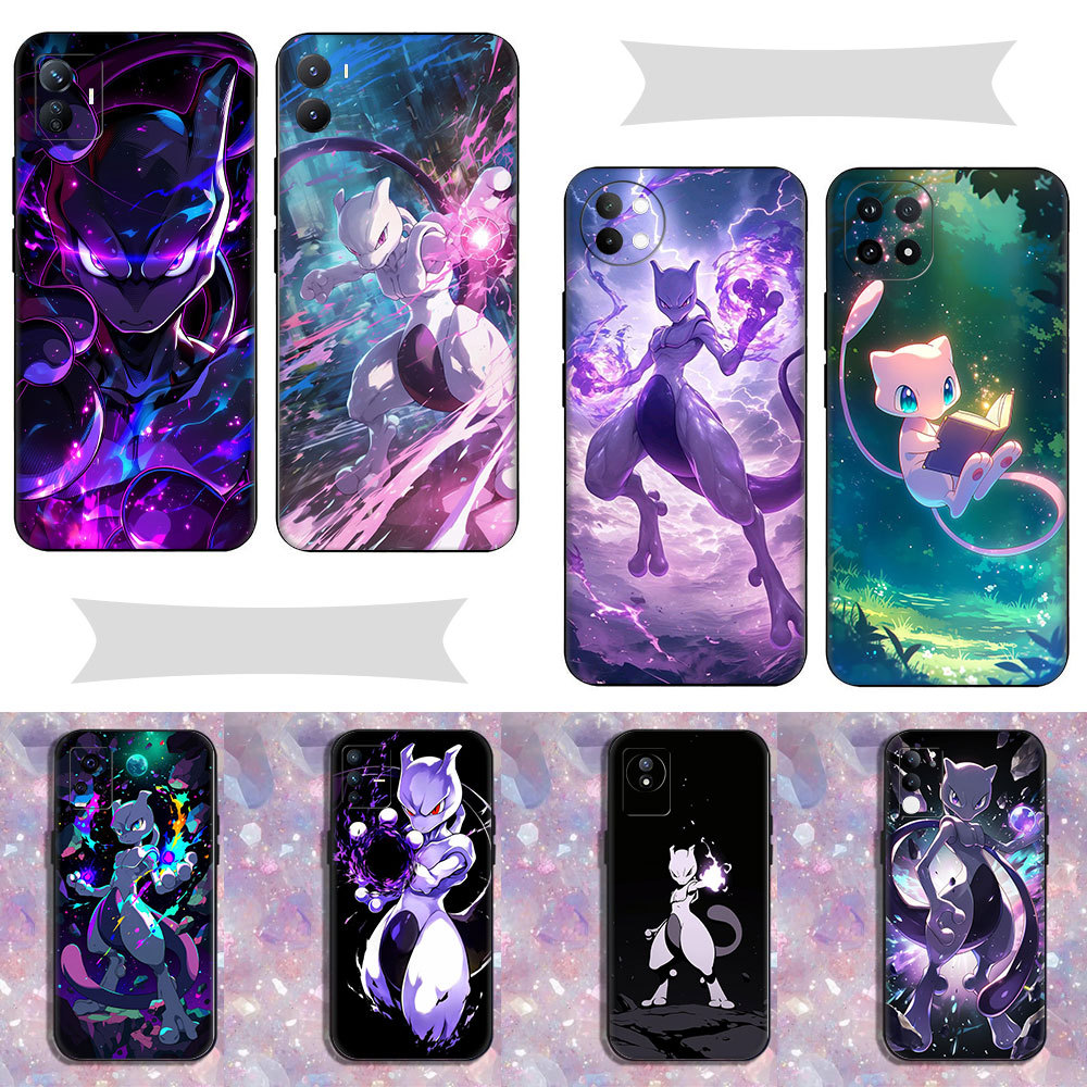 Pokémon อะนิเมะ Mewtwo ^ YQ-7 สําหรับ Vivo V7 Plus Y79 V9 Y85 Y89 V11 i V15 V20 Pro V19 V20 SE Y70 V