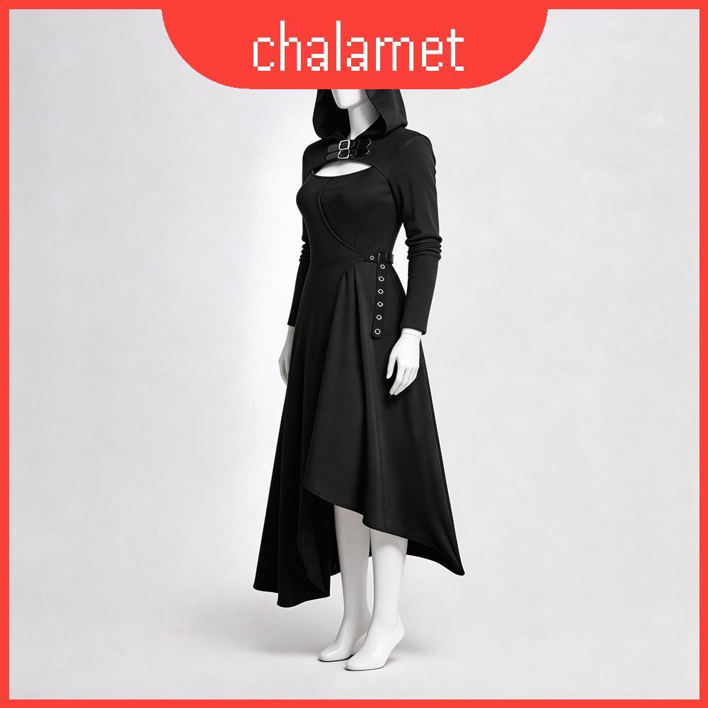 Dress Gothic Stage สําหรับผู้หญิงฮาโลวีนแวมไพร์คอสเพลย์ด้วยผ้าโพลีเอสเตอร์เหตุการณ์ธีมสําหรับ
