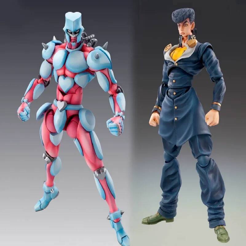 25 ซม.JOS Bizarre Adventure Josuke Higashikata Crazy Diamond Big Super Action Figure อะนิเมะรุ่นของเ