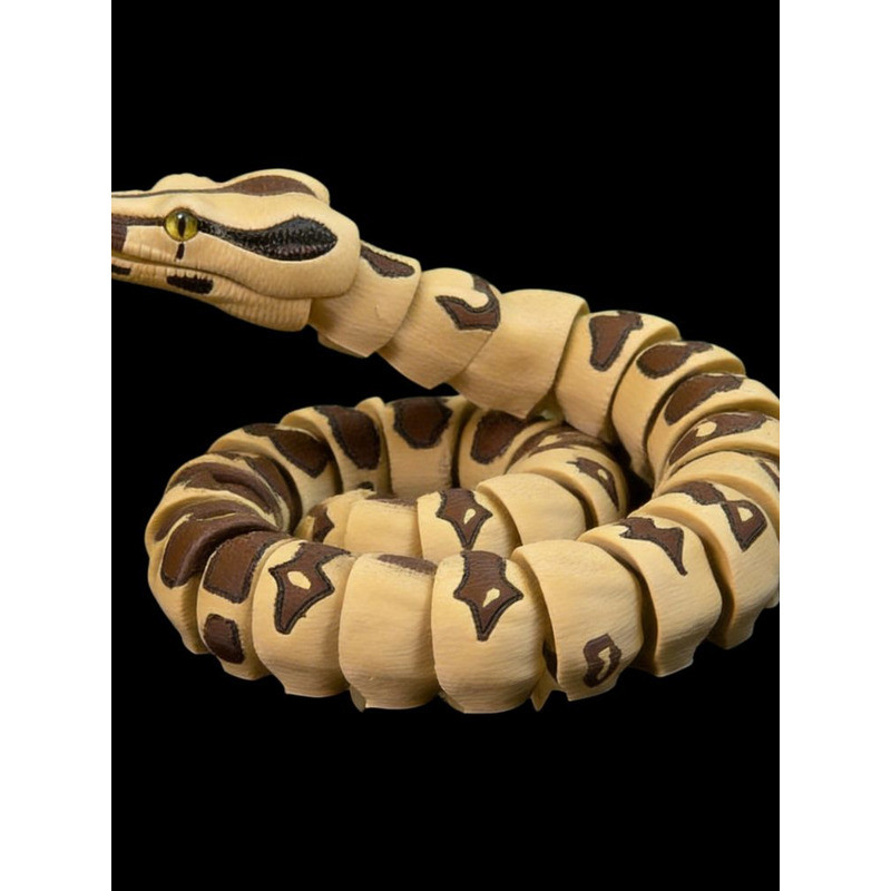 & & 3D Printed Extended Snake Toy