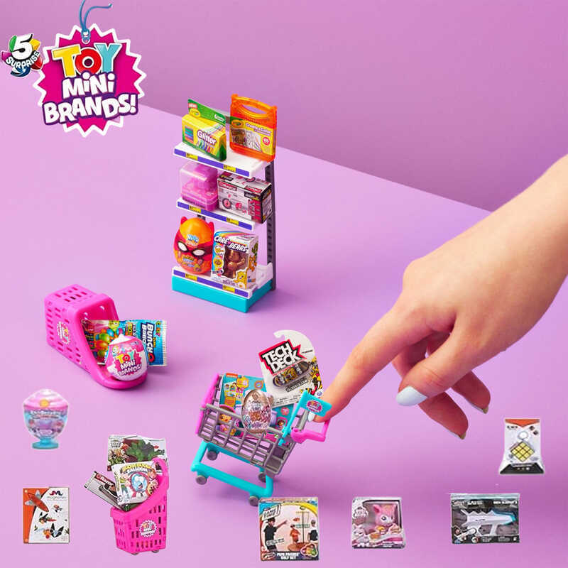 Mini Brands Toy Mini Brands Series 2 Mystery Capsule Toy Store Shopping Toy Mini Brands Collecting