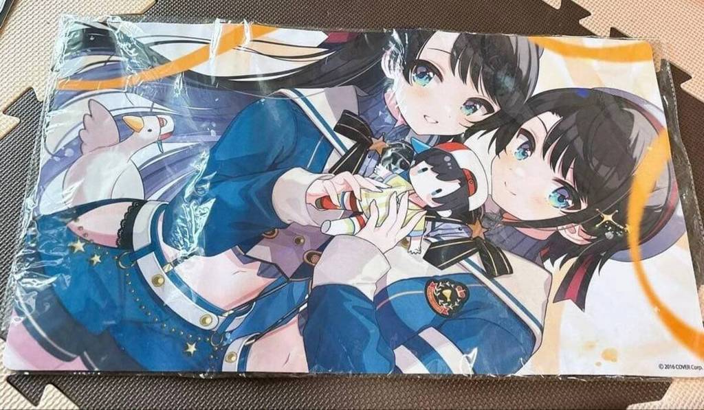 Hololive Ozora Subaru 3rd Anniversary Rubber Mat Playmat VTuber Unused จาก JP Trading Battle Card Ga