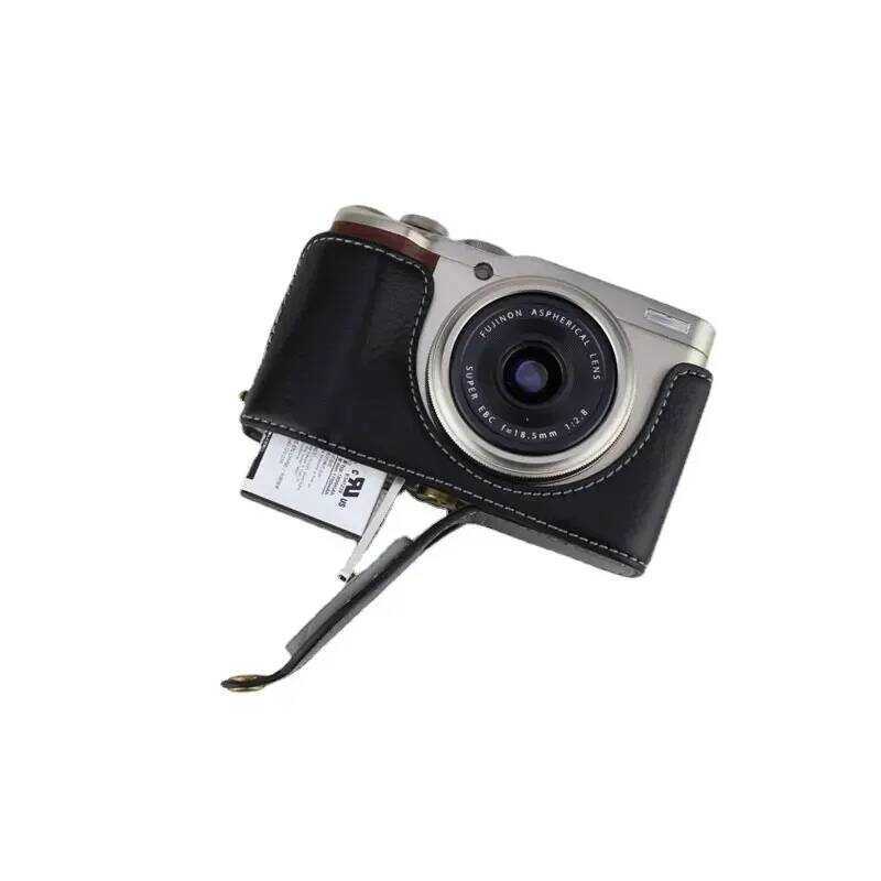 ▥ กระเป๋ากล้องด้านล่างสำหรับ Fuji Fujifilm Xf10 X-F10 ชุดพร้อมแบตเตอรี่