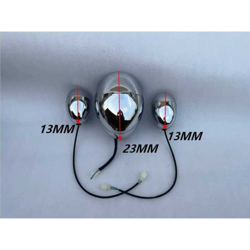 เหมาะสําหรับ Storm Prince อุปกรณ์เสริมรถจักรยานยนต์ Lifan K18 Money River 150-3B Harley ไฟหน้าไฟตกแต