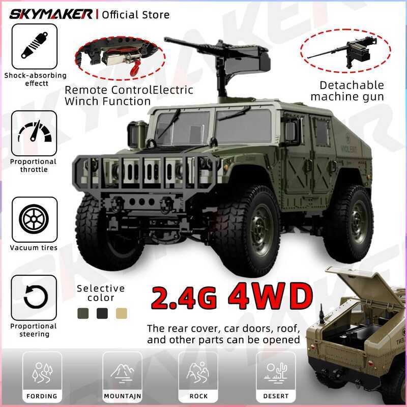 JJRC C8835 1/14 Full Scale RC รถ 2.4G 4WD All-Terrain Climber พร้อมไฟ LED Off-Road ผจญภัยของเล่นของข