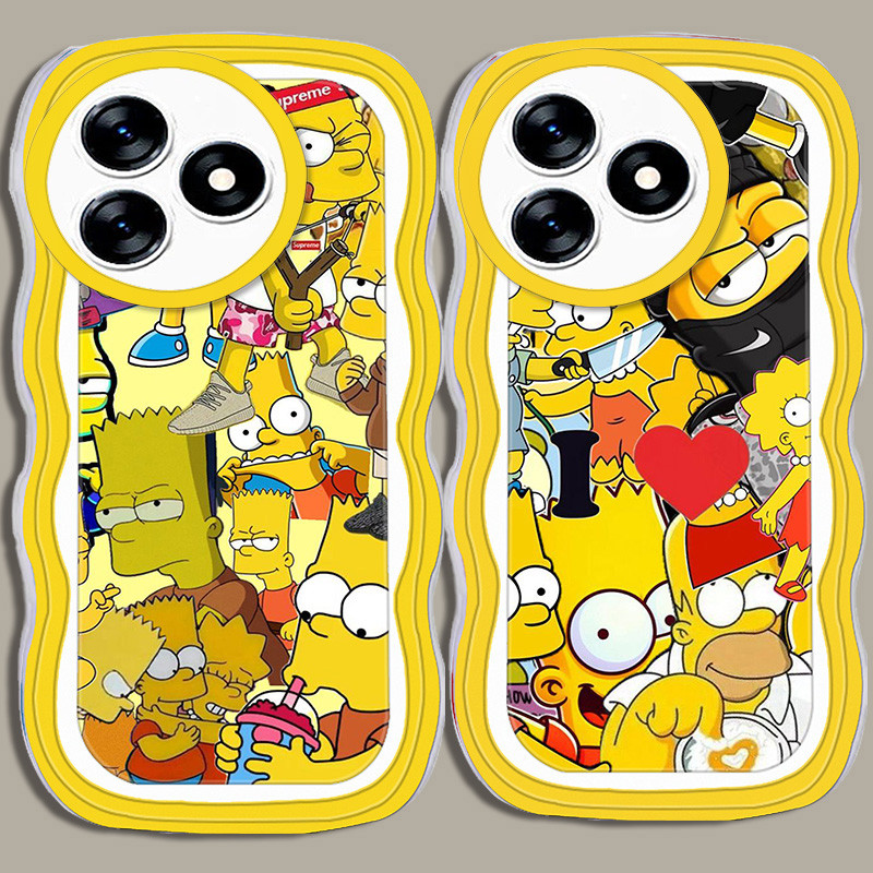 A-40 เคส TPU Simpson สําหรับ Tecno Pova 6 5 Neo 2 7 Pro 5G เคสใส
