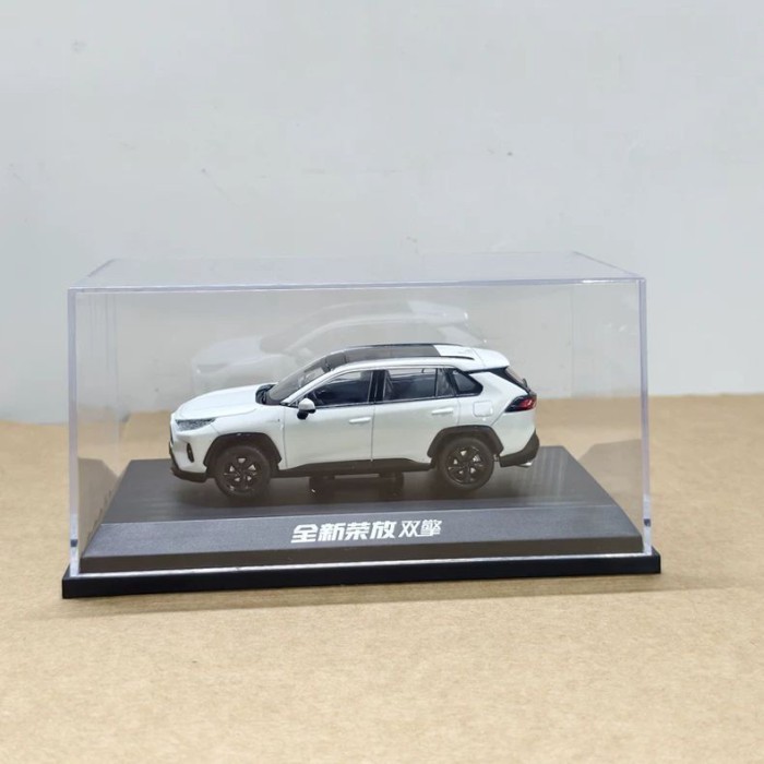 1: 43 โรงงานเดิม FAV TOYOTA Ei Release Car Model TOYOTA RAV4 โมเดลรถอัลลอย