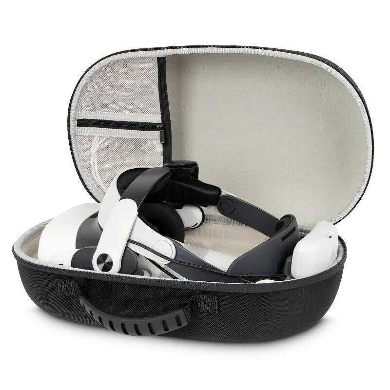 C Hard Travel Storage For Meta Quest 3 3S VR Glasses Waterproof Hard Shell Quest3 Funda Accessories