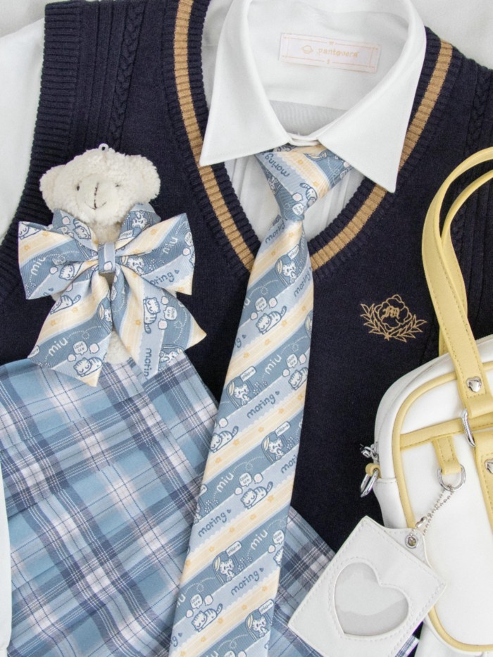 Good Morning miu JK/DK Uniform Uniform Tie Japanese Shirt Small Accessories