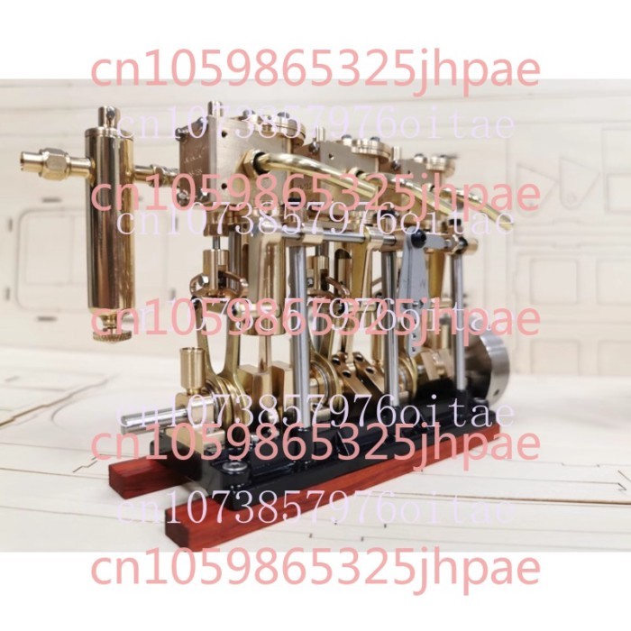 LS3-13s Twin-cylinder, Three-cylinder Steam Engine, High Torque, Steamboat Engine, Model Steam Engi