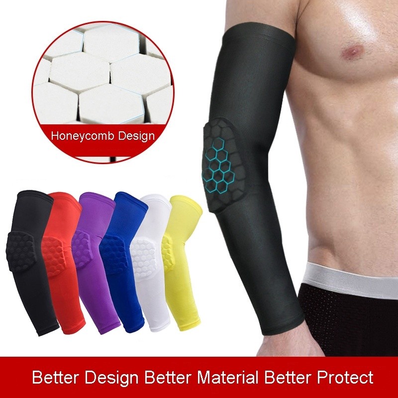 McDavid Elbow Shooter Armsleeve Basketball Supporter Arm Pad Safety Sport Elbow Pad Brace Protector