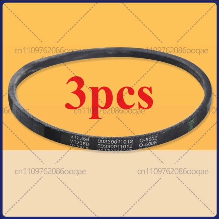 3pcs New O-500E/O-501E Drive Belt For Hisense Ronshen Washing Machine Rubber V-Belt Spare Parts