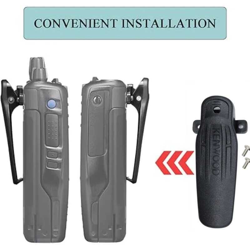 ▥ 5 ชิ้น Kbh-11 คลิปหนีบเข็มขัดสำหรับเคนวูด Tk-2160 Tk-2170 Tk-2180 Tk-3160 Nx-5200 Tk-5310 Tk-