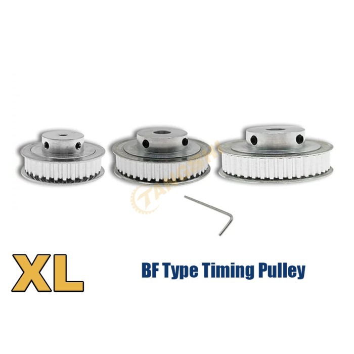 XL 20 Teeth 22 Teeth Synchronous Timing Pulley with Bore Diameter Range of 4mm to 20mm for Belts of