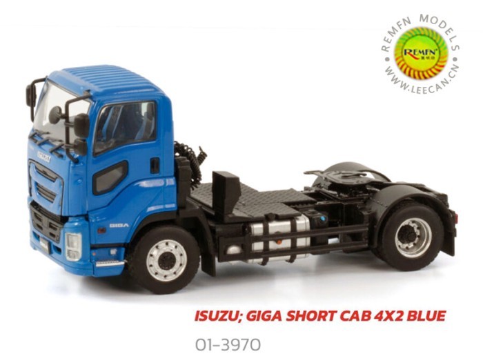 WSI Fifty Age ISUZU Truck 01-3970 Blue Trailer 1: 50 รุ่น GIGA SHORT CAB 4X2