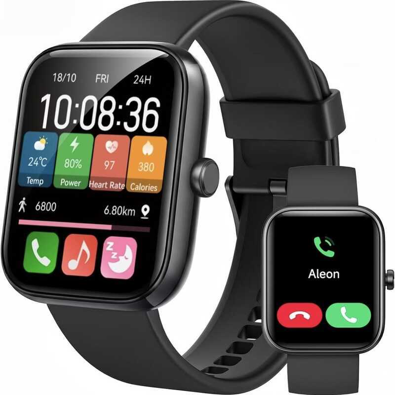 สินค้าใหม่ Alexa Smart Watch IDW25 Heart Rate ออกซิเจนในเลือด Sleep การตรวจสอบแบบเรียลไทม์ Bluetooth