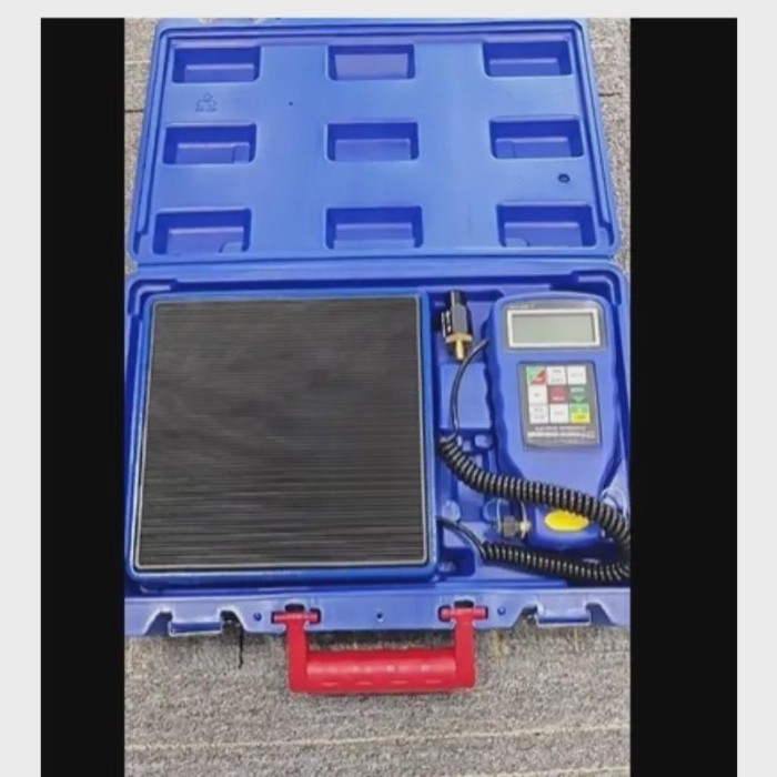 Refrigerant electronic scale, automatic programming quantitative filling scale, refrigeration air c