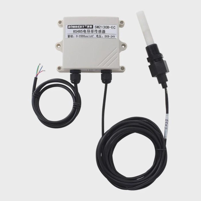 RS485 0-5V 4-20MA Conductivity Sensor High Precision Liquid Conductivity Transmitter EC Value Senso