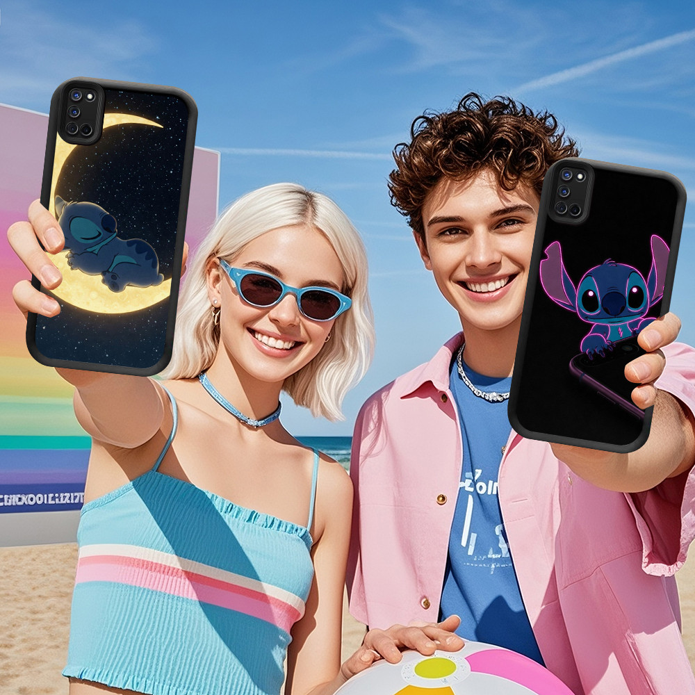 DE-33 Stitch เคสป้องกันสําหรับ OPPO A77 A94 A57s F19S A95 A77s A76 A96 A74 F25 Pro