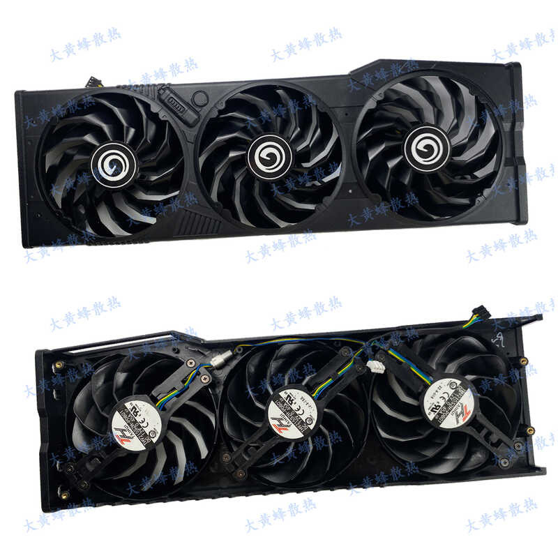 GALAX/GALAX RTX3060ti 3070 3080ti 3090 สีดําจะแผงกราฟิกพร้อมพัดลม
