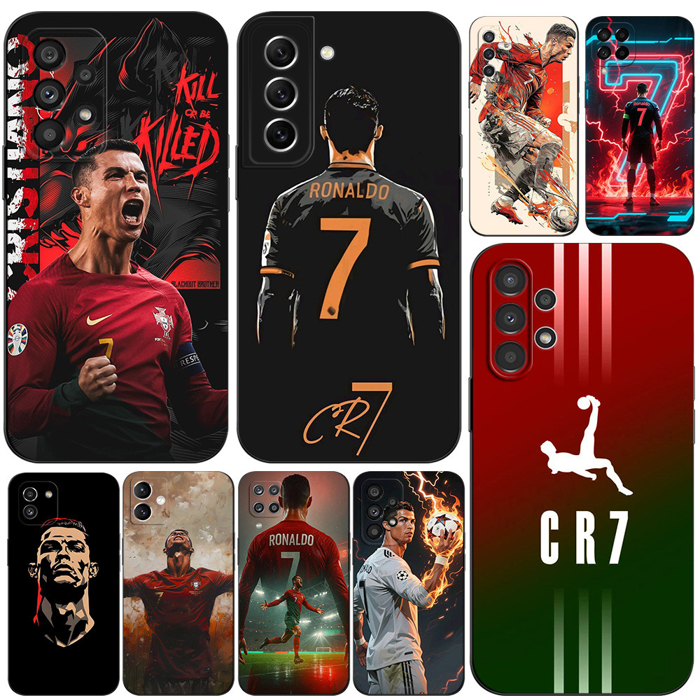 เคสสําหรับ Samsung Galaxy S21 FE plus + Ultra 5G โทรศัพท์ฝาหลัง soft Silicon Goat CR7