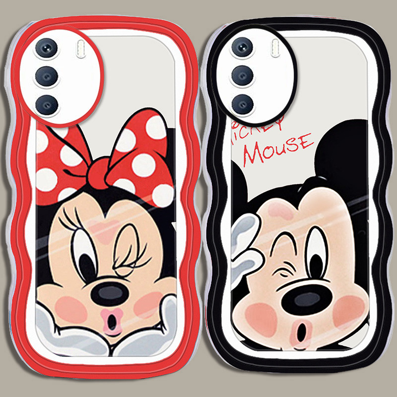 A-99 Mickey Minnie TPU Casing สําหรับ Infinix Zero X 20 Neo 5G 2023 Ultra Transparent Case