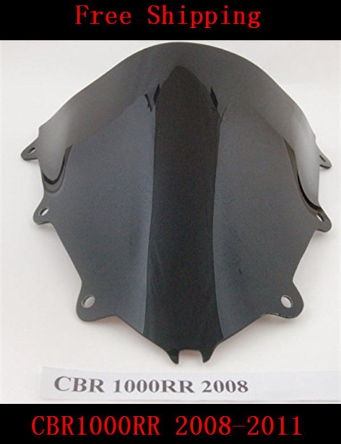 For Honda CBR1000RR 2008-2011 CBR1000 CBR1000R CBR 1000 1000RR motorcycle Double bubble windshield
