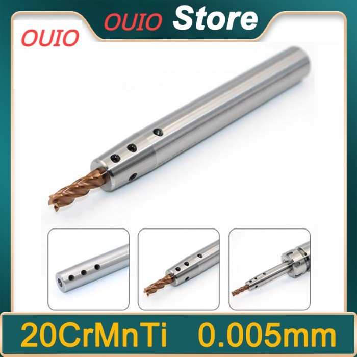 OUIO SLD Extension Rod C8 C10 C12 C16 C20 3mm 8mm 10mm 12mm High Precision Side Fixed Extension Rod