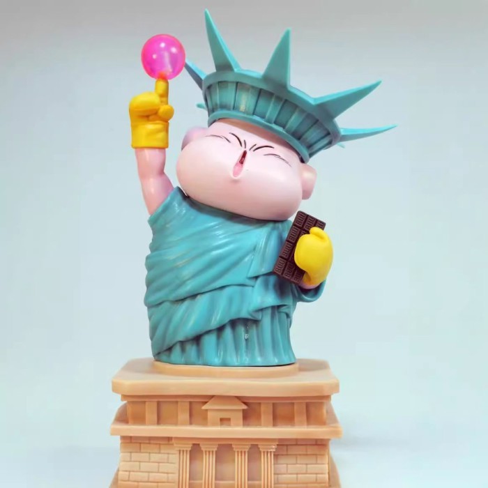 Dragon Ball Majin Buu Liberty รูปปั้น Buu คอสเพลย์ Liberty รูปปั้นตกแต่งแปลกใหม่สะสม