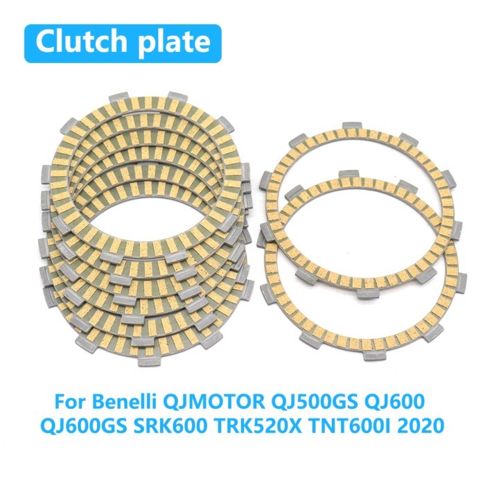 For Benelli QJMOTOR QJ500GS QJ600 QJ600GS SRK600 TRK502X TNT600I 2020 Motorcycle Clutch Friction Di