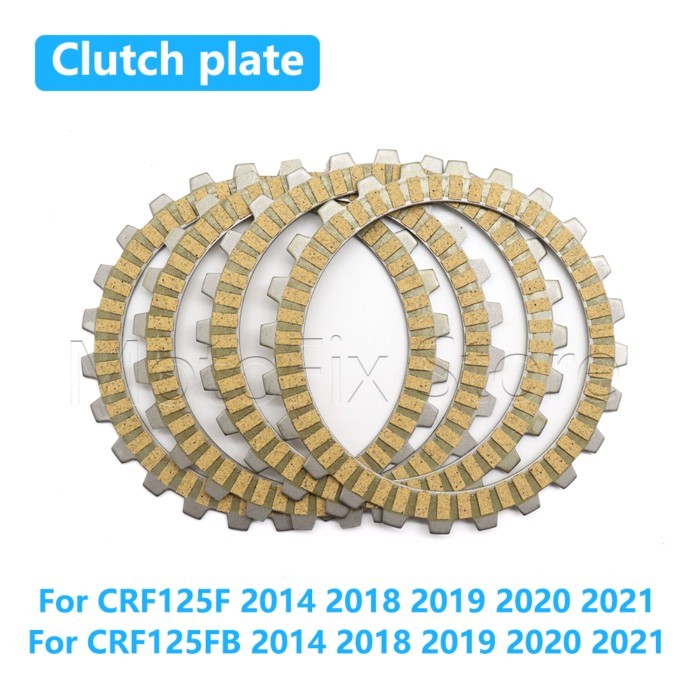 Motorcycle Accessories Clutch Plate Friction Disc Kit For Honda CRF125 F FB CRF125F CRF125FB 2014 2