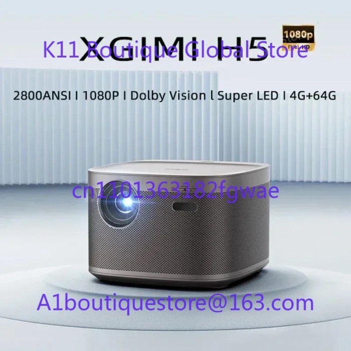H6 Pro 4k Projector LED+ 3840ANSI projector H6/H5 Home Theater Dolby Vision 3D Screenless Tv Smart
