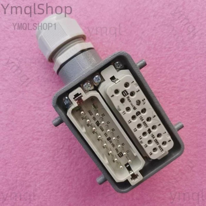 Connector 09200162612 male plug HAN-16A-M precision small P16A/250V