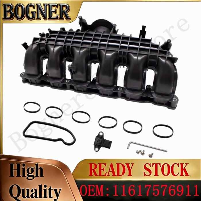 BRAND NEW INTAKE MANIFOLD Module 11617576911 7576911 for BMW 135I 335I 535I 640I 740I X1 X3 X5 X6